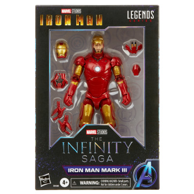 Фигурка Iron Man Marvel Legends The Infinity Saga Iron Man Mark III