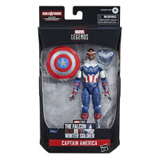 Marvel Legends Фигурка Капитан Америка Сэм Уилсон из сериала Сокол и Зимний Солдат