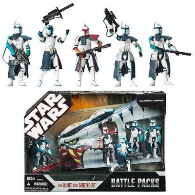 Набор фигурок  Охота на Гривуса из мульт сериала Атака Клонов