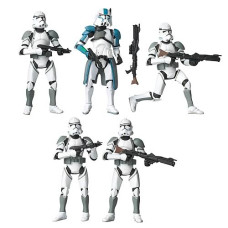 Star Wars Набор фигурок Звездные войны Clone attack on Coruscant