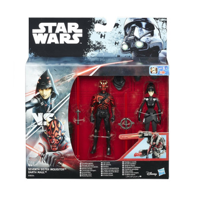 Набор фигурок Инквизитора седьмой сестры и Дарта Мола из мультсериала "Повстанцы"
