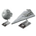 Сборные модели Star Wars Death Star II and Star Destroyer 