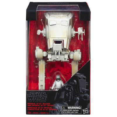 Star Wars Black Series Imperial AT-ST Walker With Driver