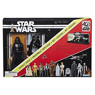 Star Wars 40th Anniversary The Black Series Darth Vader Legacy Pack