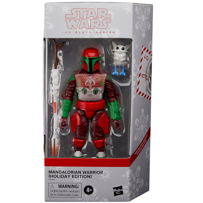 Star Wars Black Series Mandalorian Warrior (Holiday Edition) Exclusive