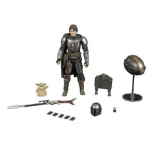 Star Wars Mandalorian Фигурка Дин Джарин (Мандалорец) и малыш Йода