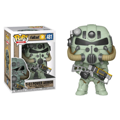 Funko POP! Games: Fallout 76?  T-51 Power armor (Green)