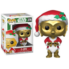 Star Wars Новогодняя фигурка дроида C-3PO Funko Pop! 