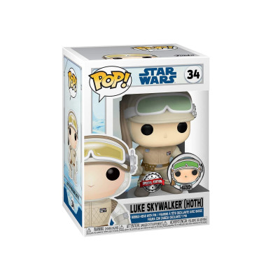 Star Wars Фигурка  Funko POP! Люк Скайвокер на планете Хот