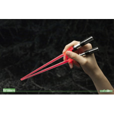 Светящиеся палочки для еды в виде световых мечей Дарта Вейдера