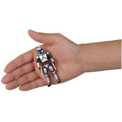 Металлическая фигурка Джанго Фетта из фильма Звездные войны 3: Атака клонов