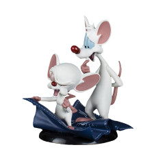Pinky and The Brain Q-Fig Toons Taking Over the World Figure