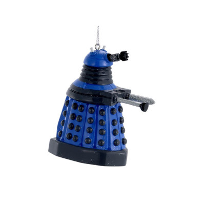 Doctor Who Blue Dalek Robot Ornament