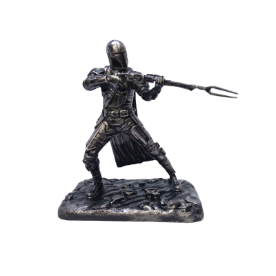 Star wars  Металлическая фигурка Мандалорeц