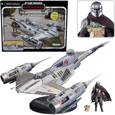 Star Wars Vintage Collection The Mandalorian's N-1 Starfighter|  Набор Мандалорец и исстребитель N-1 
