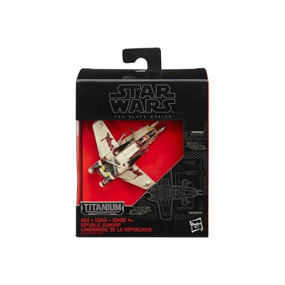 Black Series Die-Cast Vehicle: Republic Gunship