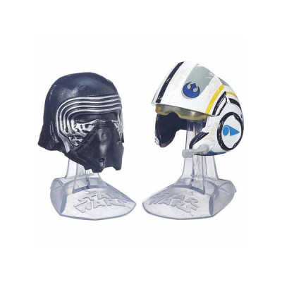 Star Wars Black Series Die-Cast Helmet Kylo Ren & Poe Dameron