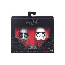 Star Wars Набор из двух металлических шлемов Капитана Фазмы и Штурмовика Первого порядка